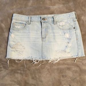 Abercrombie & Fitch Jean Skirt